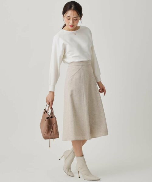 COUP DE CHANCE / クードシャンス ニット・セーター | 【手洗い可】ケーブルとビーズの袖デザインニットトップス | 詳細2