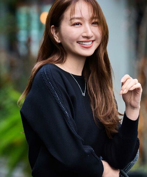 COUP DE CHANCE / クードシャンス ニット・セーター | 【手洗い可】ケーブルとビーズの袖デザインニットトップス | 詳細23