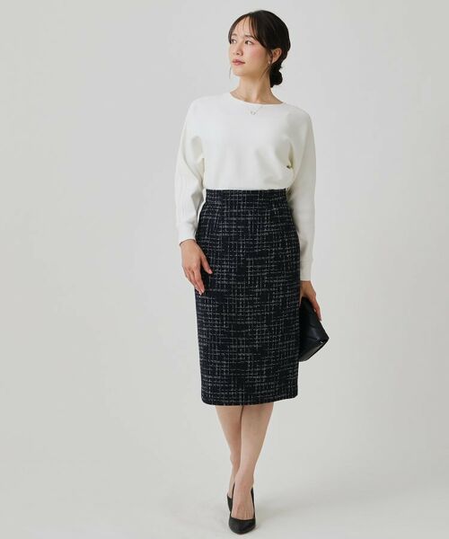 COUP DE CHANCE / クードシャンス ニット・セーター | 【手洗い可】ケーブルとビーズの袖デザインニットトップス | 詳細4