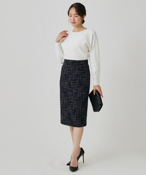 COUP DE CHANCE / クードシャンス ニット・セーター | 【手洗い可】ケーブルとビーズの袖デザインニットトップス | 詳細5