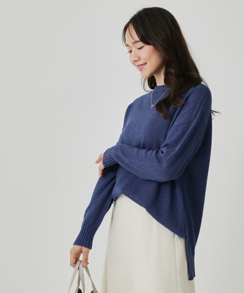 COUP DE CHANCE / クードシャンス ニット・セーター | 【手洗い可/日本製】ヒップ丈ニットトップス | 詳細13