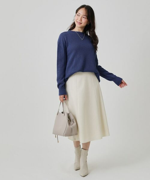 COUP DE CHANCE / クードシャンス ニット・セーター | 【手洗い可/日本製】ヒップ丈ニットトップス | 詳細14