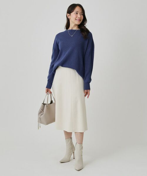 COUP DE CHANCE / クードシャンス ニット・セーター | 【手洗い可/日本製】ヒップ丈ニットトップス | 詳細15
