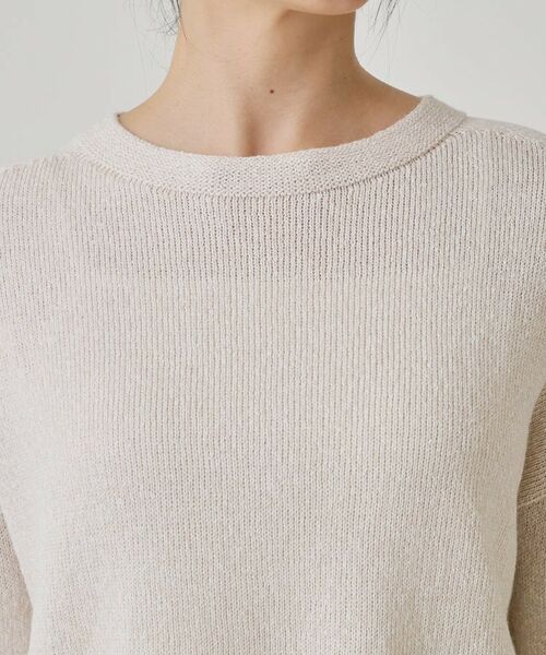 COUP DE CHANCE / クードシャンス ニット・セーター | 【手洗い可/日本製】ヒップ丈ニットトップス | 詳細20
