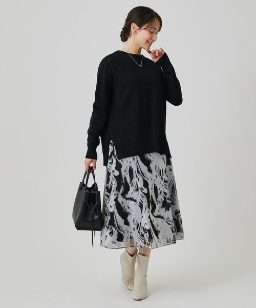 COUP DE CHANCE / クードシャンス ニット・セーター | 【手洗い可/日本製】ヒップ丈ニットトップス | 詳細6