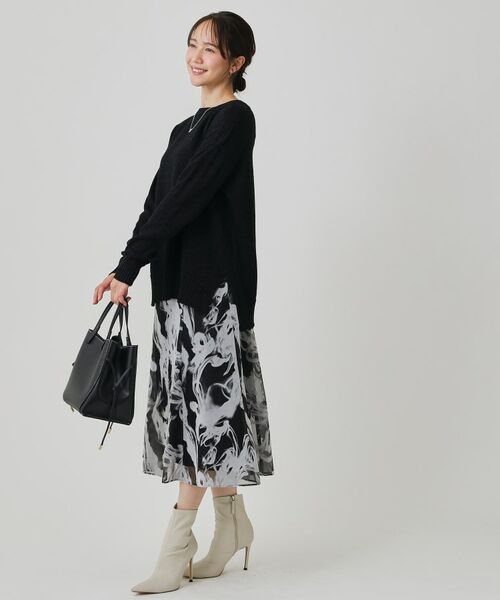 COUP DE CHANCE / クードシャンス ニット・セーター | 【手洗い可/日本製】ヒップ丈ニットトップス | 詳細7