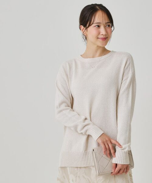 COUP DE CHANCE / クードシャンス ニット・セーター | 【手洗い可/日本製】ヒップ丈ニットトップス | 詳細9