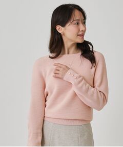 COUP DE CHANCE / クードシャンス ニット・セーター | 【手洗い可／日本製／ホールガーメント】ラメ混ドルマンニットトップス