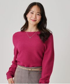 COUP DE CHANCE / クードシャンス ニット・セーター | 【手洗い可／日本製／ホールガーメント】ラメ混ドルマンニットトップス