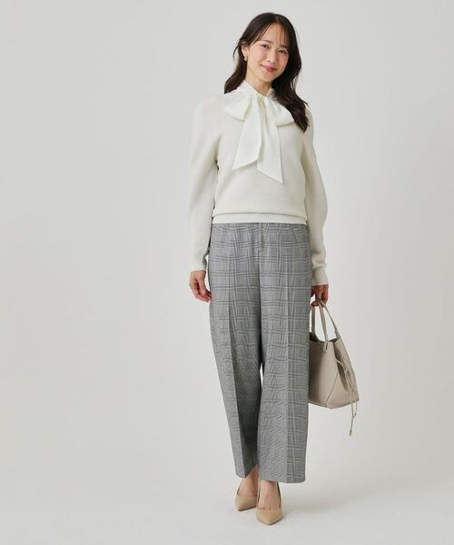 COUP DE CHANCE / クードシャンス ニット・セーター | 【手洗い可／日本製／ホールガーメント】ラメ混ドルマンニットトップス | 詳細10