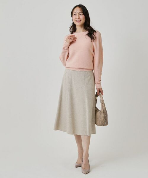 COUP DE CHANCE / クードシャンス ニット・セーター | 【手洗い可／日本製／ホールガーメント】ラメ混ドルマンニットトップス | 詳細14