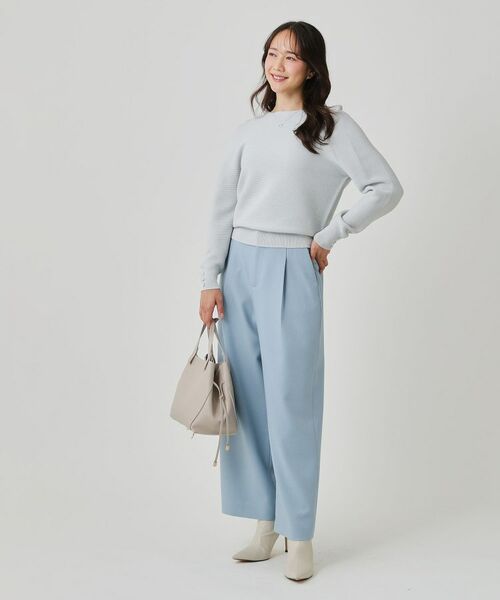 COUP DE CHANCE / クードシャンス ニット・セーター | 【手洗い可／日本製／ホールガーメント】ラメ混ドルマンニットトップス | 詳細2