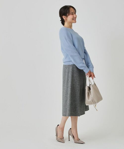 COUP DE CHANCE / クードシャンス ニット・セーター | 【手洗い可／日本製／ホールガーメント】ラメ混ドルマンニットトップス | 詳細23