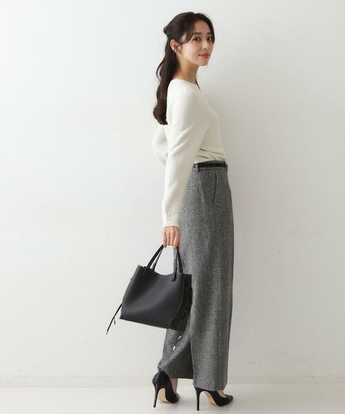 COUP DE CHANCE / クードシャンス ニット・セーター | 【手洗い可／日本製／ホールガーメント】ラメ混ドルマンニットトップス | 詳細28