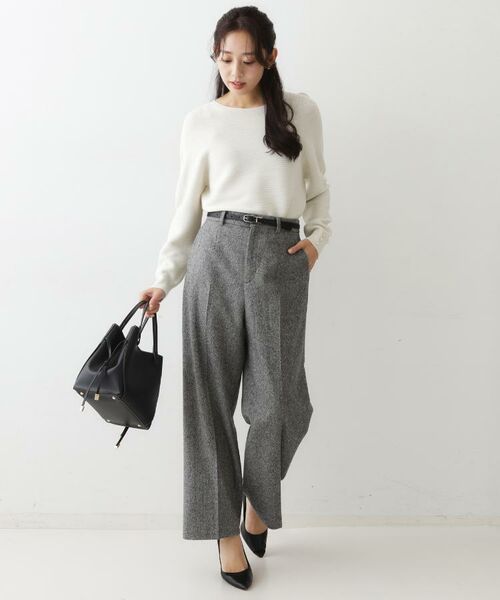 COUP DE CHANCE / クードシャンス ニット・セーター | 【手洗い可／日本製／ホールガーメント】ラメ混ドルマンニットトップス | 詳細29