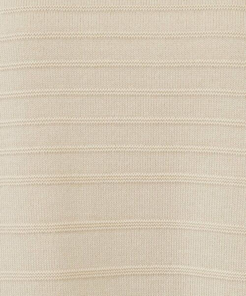 COUP DE CHANCE / クードシャンス ニット・セーター | 【手洗い可／日本製】地柄ボーダーのニットトップス | 詳細12
