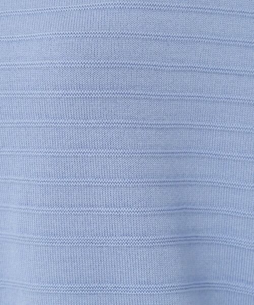 COUP DE CHANCE / クードシャンス ニット・セーター | 【手洗い可／日本製】地柄ボーダーのニットトップス | 詳細20