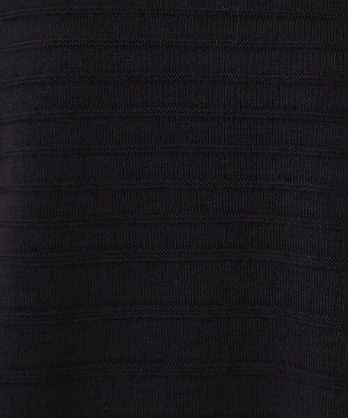 COUP DE CHANCE / クードシャンス ニット・セーター | 【手洗い可／日本製】地柄ボーダーのニットトップス | 詳細8