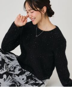 COUP DE CHANCE / クードシャンス ニット・セーター | 【フォックス混／軽い着心地】ショート丈ニットトップス