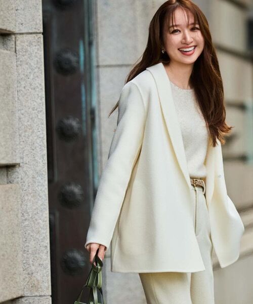 COUP DE CHANCE / クードシャンス ニット・セーター | 【フォックス混/軽い着心地】ショート丈ニットトップス | 詳細17