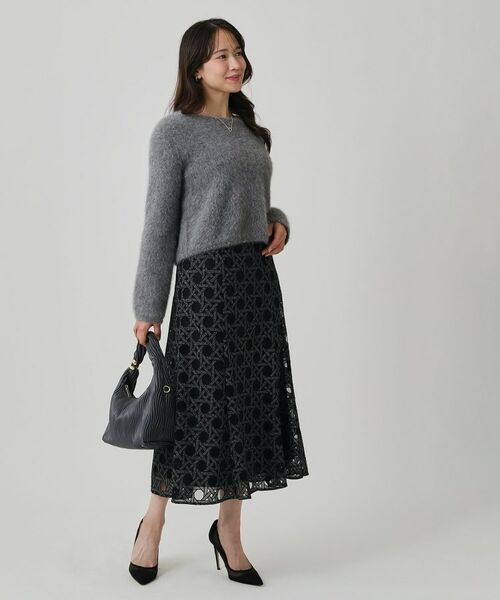 COUP DE CHANCE / クードシャンス ニット・セーター | 【フォックス混/軽い着心地】ショート丈ニットトップス | 詳細7