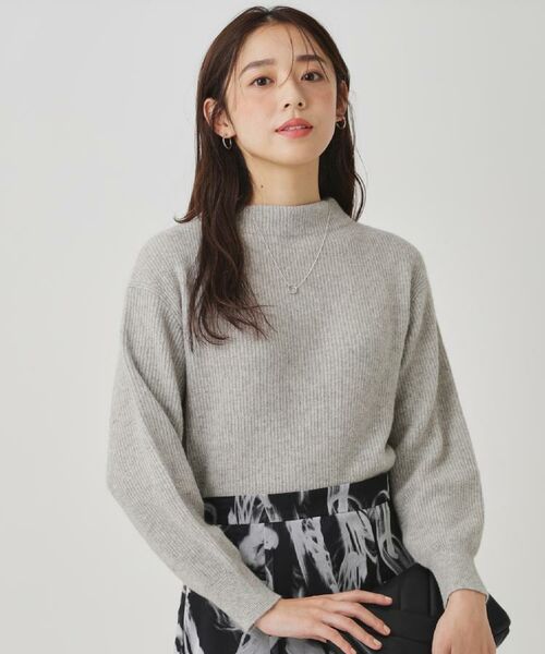 COUP DE CHANCE / クードシャンス ニット・セーター | 【ヘアリー感/軽い】モックネックニット | 詳細1