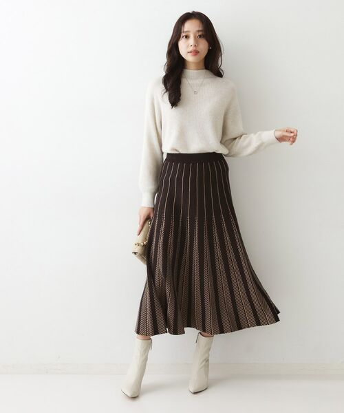 COUP DE CHANCE / クードシャンス ニット・セーター | 【ヘアリー感/軽い】モックネックニット | 詳細13