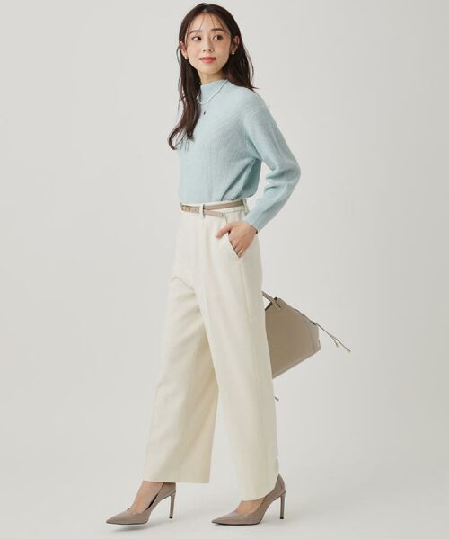 COUP DE CHANCE / クードシャンス ニット・セーター | 【ヘアリー感/軽い】モックネックニット | 詳細9