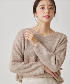 COUP DE CHANCE / クードシャンス ニット・セーター | 【手洗い可】フェザーラメニットトップス