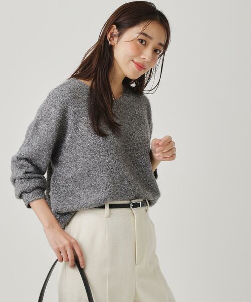 COUP DE CHANCE / クードシャンス ニット・セーター | 【手洗い可】フェザーラメニットトップス | 詳細2