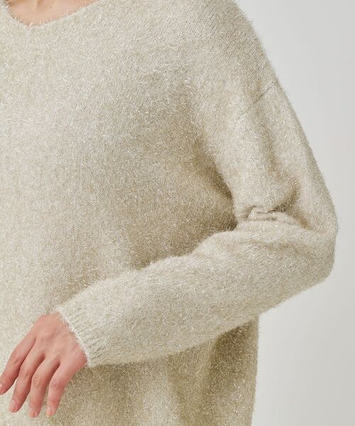 COUP DE CHANCE / クードシャンス ニット・セーター | 【手洗い可】フェザーラメニットトップス | 詳細29