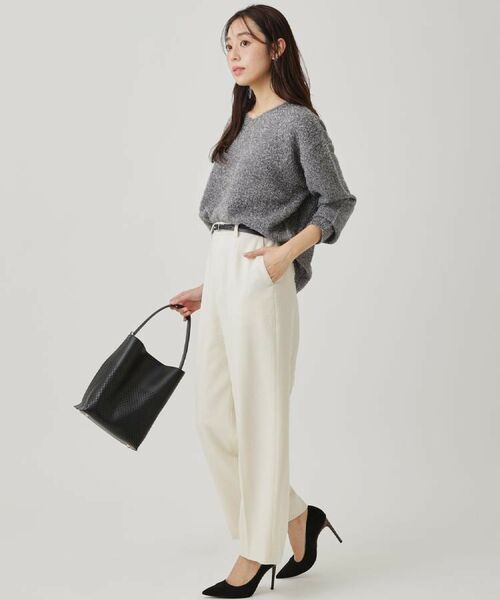 COUP DE CHANCE / クードシャンス ニット・セーター | 【手洗い可】フェザーラメニットトップス | 詳細3