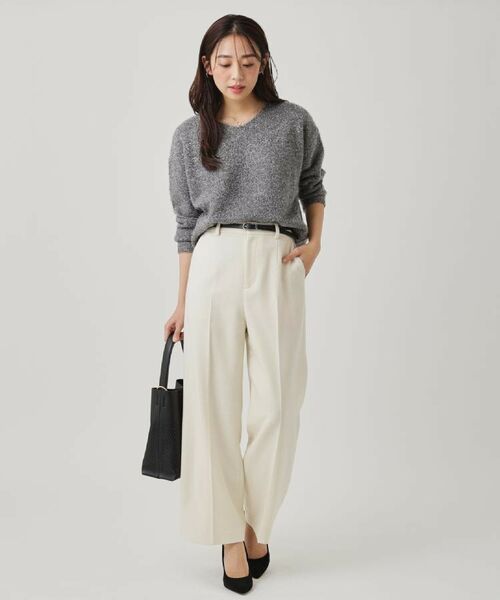 COUP DE CHANCE / クードシャンス ニット・セーター | 【手洗い可】フェザーラメニットトップス | 詳細4