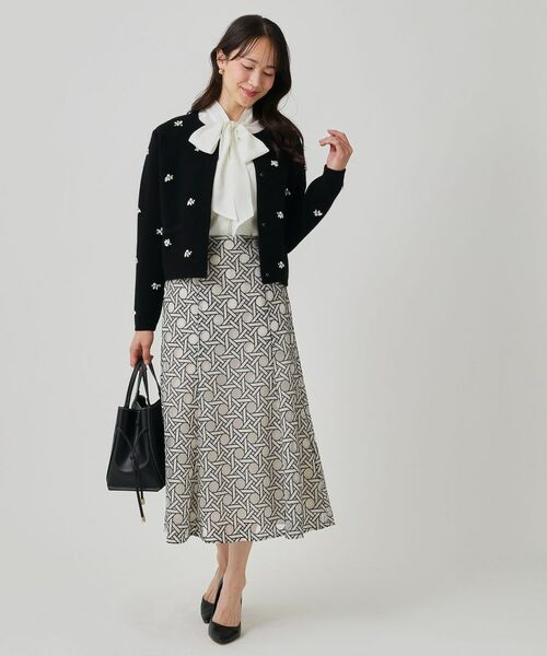 COUP DE CHANCE / クードシャンス カーディガン・ボレロ | 【手洗い可】ビジュー付カーディガン | 詳細10