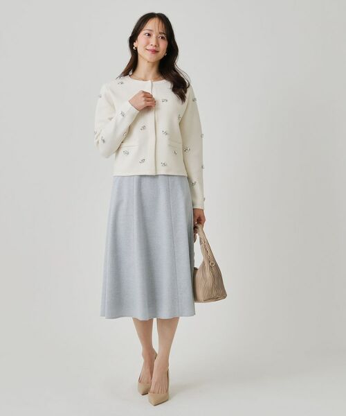 COUP DE CHANCE / クードシャンス カーディガン・ボレロ | 【手洗い可】ビジュー付カーディガン | 詳細2