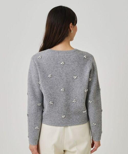 COUP DE CHANCE / クードシャンス カーディガン・ボレロ | 【手洗い可】ビジュー付カーディガン | 詳細25