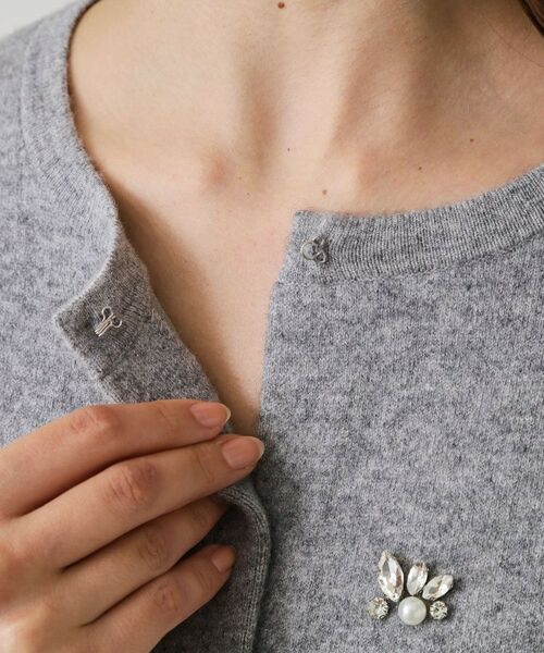 COUP DE CHANCE / クードシャンス カーディガン・ボレロ | 【手洗い可】ビジュー付カーディガン | 詳細27