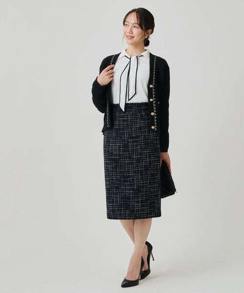 COUP DE CHANCE / クードシャンス カーディガン・ボレロ | 【手洗い可／セットアップ可】チェーンブレード付カーディガン | 詳細6