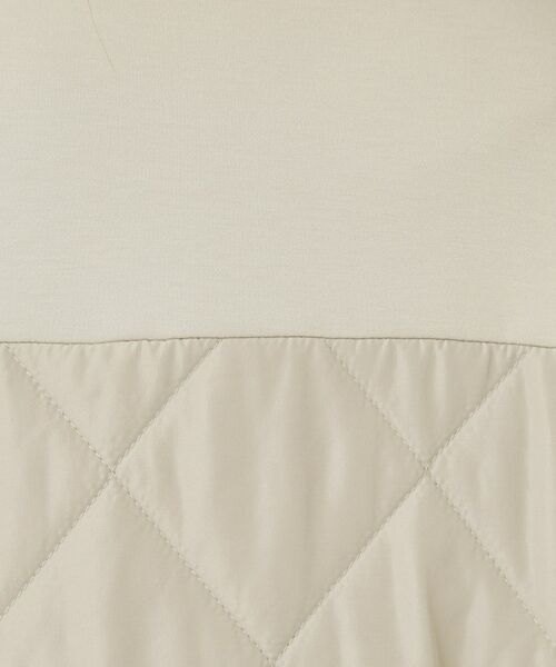 COUP DE CHANCE / クードシャンス レザーブルゾン・ジャケット | 【中綿キルティング】異素材ドッキングのブルゾン | 詳細8