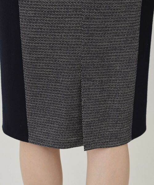 COUP DE CHANCE / クードシャンス ミニ丈・ひざ丈ワンピース | 【日本製／ラメ混】ジャージ素材タイトシルエットワンピース | 詳細28