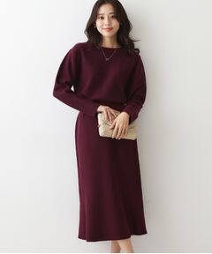 COUP DE CHANCE / クードシャンス セットアップ | 【手洗い可／リバーシブル】トップス＆スカート セットアップ