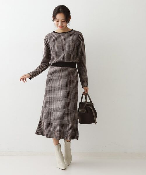 COUP DE CHANCE / クードシャンス セットアップ | 【手洗い可／リバーシブル】トップス＆スカート セットアップ | 詳細11