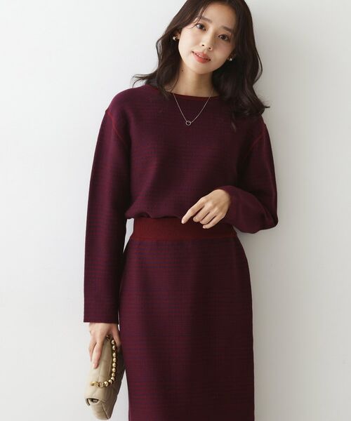 COUP DE CHANCE / クードシャンス セットアップ | 【手洗い可／リバーシブル】トップス＆スカート セットアップ | 詳細15