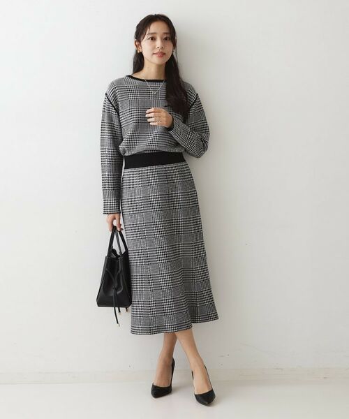 COUP DE CHANCE / クードシャンス セットアップ | 【手洗い可／リバーシブル】トップス＆スカート セットアップ | 詳細3