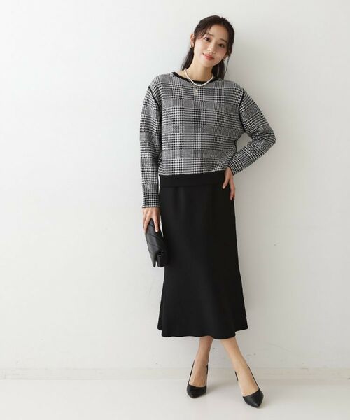 COUP DE CHANCE / クードシャンス セットアップ | 【手洗い可／リバーシブル】トップス＆スカート セットアップ | 詳細4