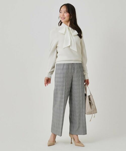 COUP DE CHANCE / クードシャンス パンツ | 【手洗い可】ストレートワイドパンツ | 詳細15