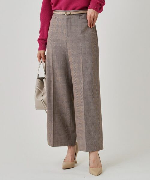 COUP DE CHANCE / クードシャンス パンツ | 【手洗い可】ストレートワイドパンツ | 詳細17