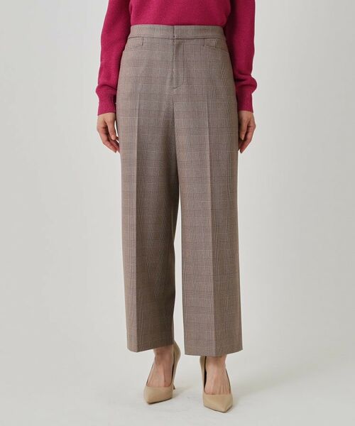 COUP DE CHANCE / クードシャンス パンツ | 【手洗い可】ストレートワイドパンツ | 詳細21