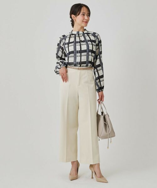 COUP DE CHANCE / クードシャンス パンツ | 【手洗い可】ストレートワイドパンツ | 詳細3