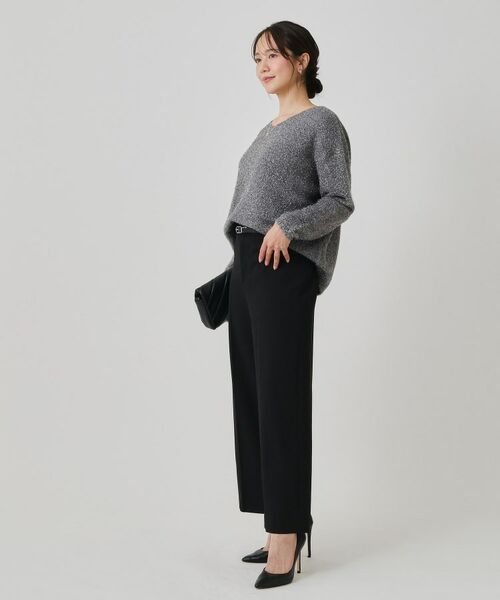 COUP DE CHANCE / クードシャンス パンツ | 【手洗い可】ストレートワイドパンツ | 詳細6